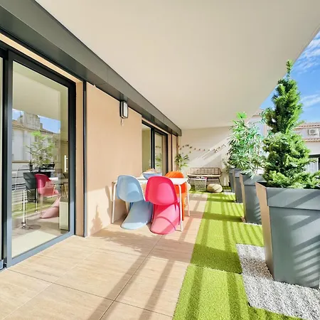 Apartment Le Carre Croisette - Duplex Terrasse Centre